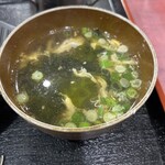 梨花 - わかめと玉子のスープ