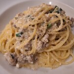 トラットリア レオーネ - 自家製サルシッチャとリコッタチーズ