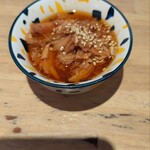 豚骨ラーメン 銀水 - 味変ピリ辛肉今なら無料