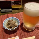 Hanagohan - お通しと生ビール