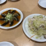 中華四川料理 御縁 - 蒸し鶏、ピータン