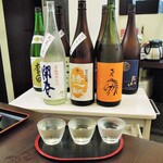 奥出雲 そば処 一福 - 島根県地酒飲み比べ