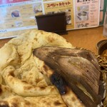 ナマステ食堂 - ★アツアツで二つ折りがやっと(^◇^;)