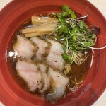 柳麺 呉田 - 大山鶏小江戸黒豚醤油松坂ポークグリル