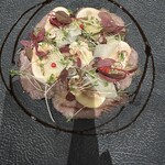 Brasserie Laiton - 連れの牛肉のカルパッチョ