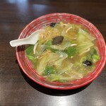 鳳舞楼 - 撈麺（からしそば）