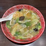 鳳舞楼 - 撈麺（からしそば）