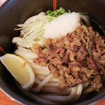 Tatsu - 国産牛 肉ぶっかけ(中)750円