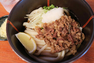 Tatsu - 国産牛 肉ぶっかけ(中)750円