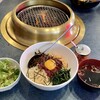 炭火焼肉 みつまた - ユッケビビンバ定食　1,020円(税抜)