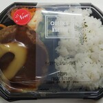 クイーンズ伊勢丹 - チーズデミソースハンバーグ弁当