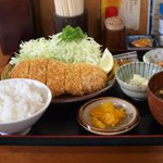 とんかつ満寿や - 黒豚ロースカツ定食