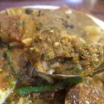 カシミール - ミックスＡ（マトン）玄米、大盛り（０９年９月）