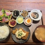 Yakitori & Tapas トリウオ - チキン南蛮定食@1,000