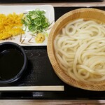 丸亀製麺 - 釜揚げうどん並 340円