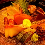 旬鮮炭火焼 獺祭 - 刺身盛り（２人前）