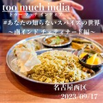 too much india - Home style lunch in Sep.2023
