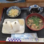 潜龍峡ふれあいの里 - ムスビセット(ムスビ２個のほう)