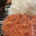 とんかつ 檍 - 上ロースかつ定食(1,500円)