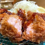 日本橋 宇田川 - チキンカツに特製ソースがけ