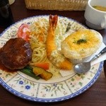 Eibi Shishoku Dou - Ａランチのおかず☆