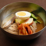 Sumibiyakiniku Mangetsu - 冷麺　【盛岡冷麺使用】ハーフサイズもあります