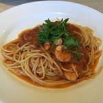 Denny's - スパゲッティ海老のマリナーラ