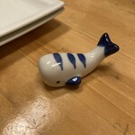 ゆう喜屋 - 鯨の箸置きが可愛い