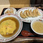 餃子の王将 - 天津飯セット