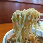 喜多屋 - 酸味のあるつけ汁に中太麺が絡む