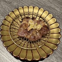 牛に金棒 麻布十番 - ピンクグレープフルーツのネギタレ