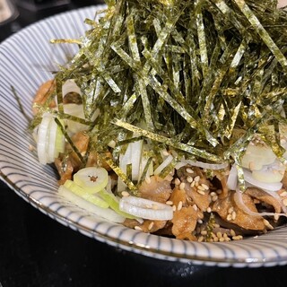 立ち食いそばならではのスピード提供