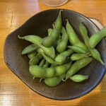 大衆居酒屋 義経 - 突き出し（枝豆）