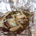 ウシマル - 片貝産ワタリ蟹と馬鹿松茸のオルゾット