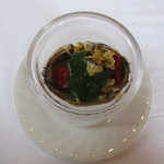 ウシマル - いすみ産モクズ蟹の冷製カッペリーニ