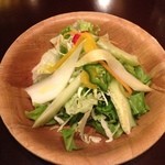 野菜ダイニング HERBE - セットのサラダ