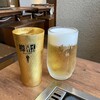 みっちゃん - ドリンク写真:酸っぱ社長とスーパードライ