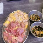 焼肉 親鳥専門店 ばかたれ 本店/はなれ - 親鳥とホルモン各二人前