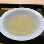 澤田 - 蛤出汁の葛切り