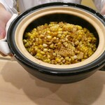 澤田 - 玉蜀黍土鍋ご飯