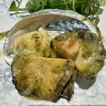 kitchen俊貴 - 鮑と帆立