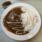 楽茶れんが館 - 自家製ハンバーグカレー