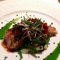 カランドリエ - 前菜のヨコワ☆軽くアブってカルパッチョ風？
