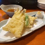 Sushi Sakaba Matsubara - キスの天ぷら