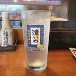Sushi Sakaba Matsubara - 濃いめのレモンサワー