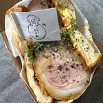 日本一分厚いカツサンド 大阪とんかつ - 