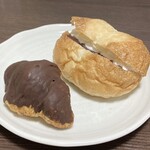 ブーランコ - 小倉ホイップサンド＆ミニクロワッサン（チョコ）