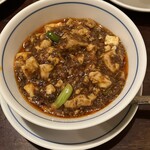 陳麻婆豆腐 - 麻婆豆腐！美味しいけどとにかく辛い！食べられない！ひと口しか食べられなかった