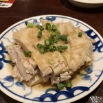 Chimma Bodoufu - 前菜の鶏肉を蒸したもの。ボリュームあり。美味しい