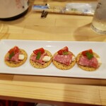 カジュアルフレンチBar 7FUKU - チーズクラッカー